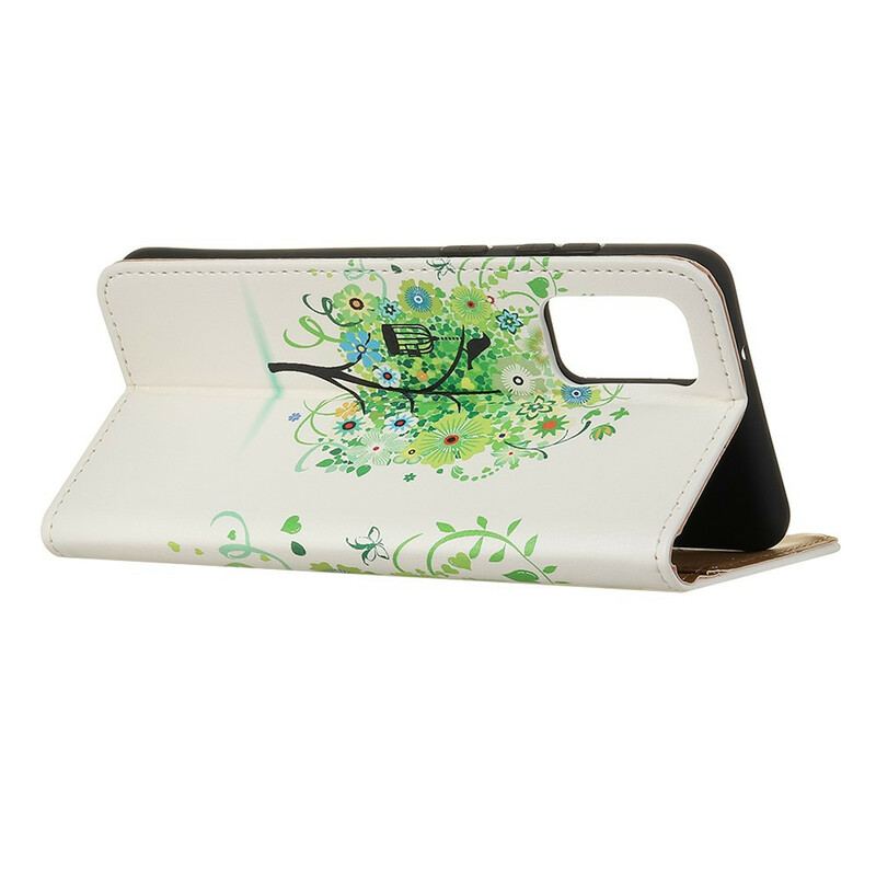 Capa Flip Para Samsung Galaxy A02s Árvore Florida