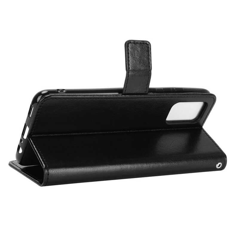 Capa Flip Para Samsung Galaxy A02s Couro Falso Chamativo