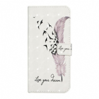 Capa Folio Para Samsung Galaxy A02s Viva Seu Sonho