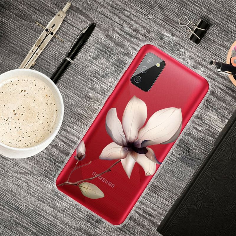 Capa Para Samsung Galaxy A02s Floral Premium