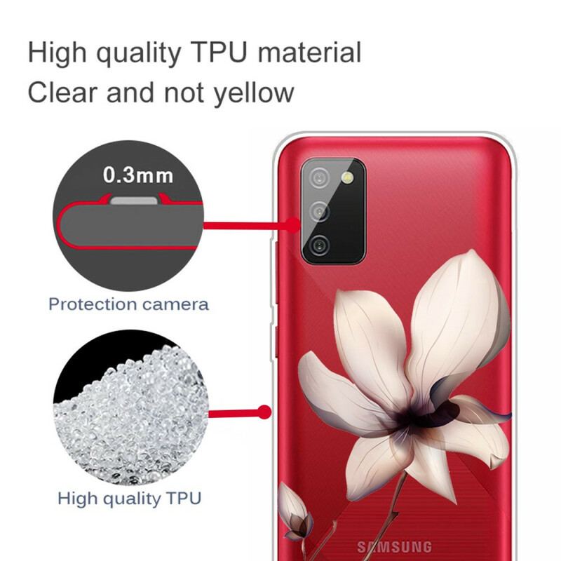 Capa Para Samsung Galaxy A02s Floral Premium