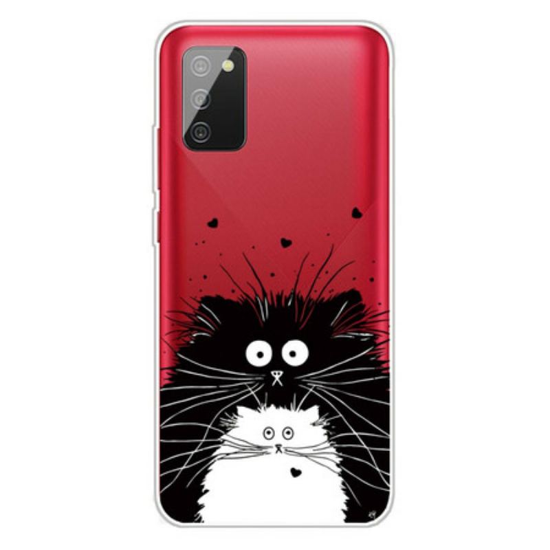 Capa Para Samsung Galaxy A02s Olha Os Gatos