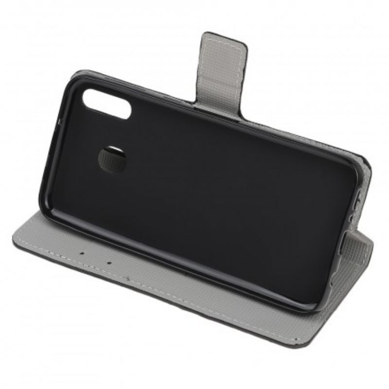 Capa Flip Para Samsung Galaxy A40 Par De Corujas