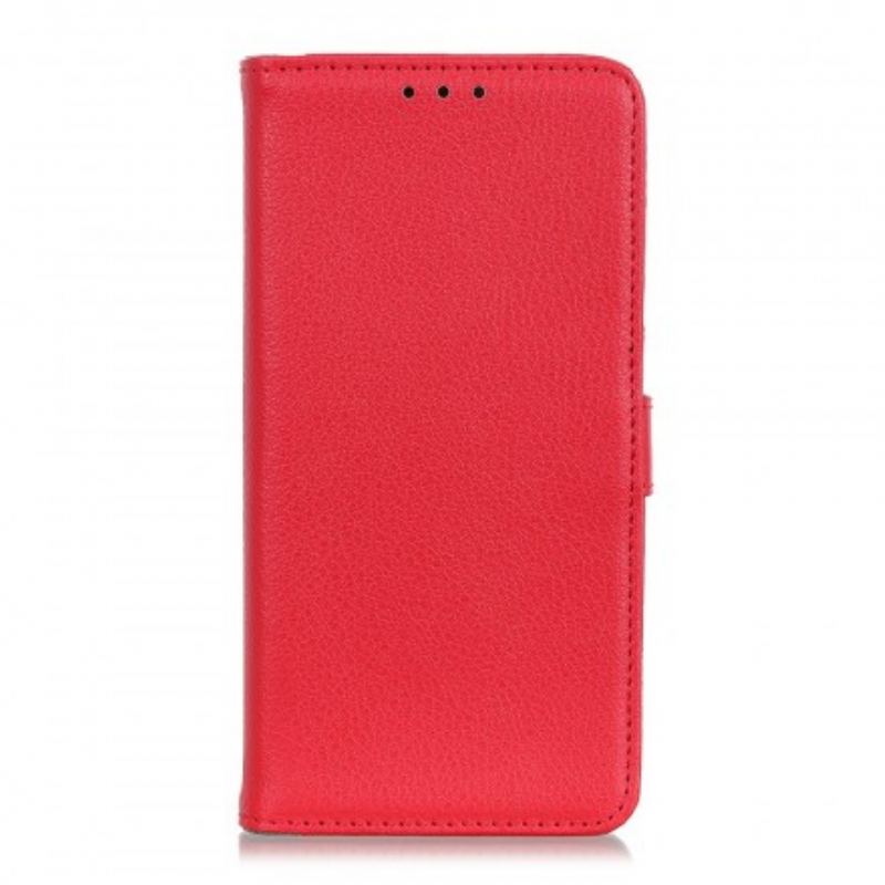 Capa Folio Para Samsung Galaxy A40 Couro Falso Tradicional