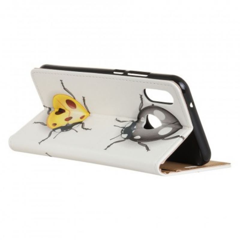 Capa Folio Para Samsung Galaxy A40 Joaninha