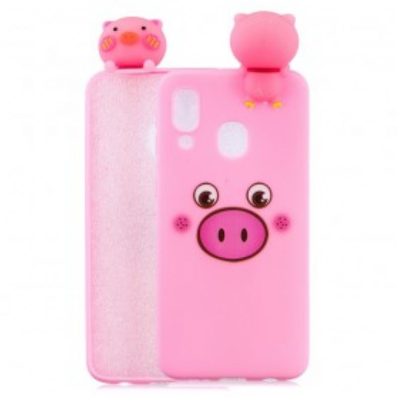 Capa Para Samsung Galaxy A40 Apolo O Porco 3d