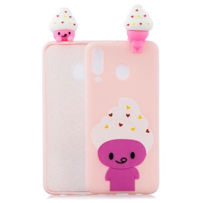 Capa Para Samsung Galaxy A40 Sorvete Divertido 3d
