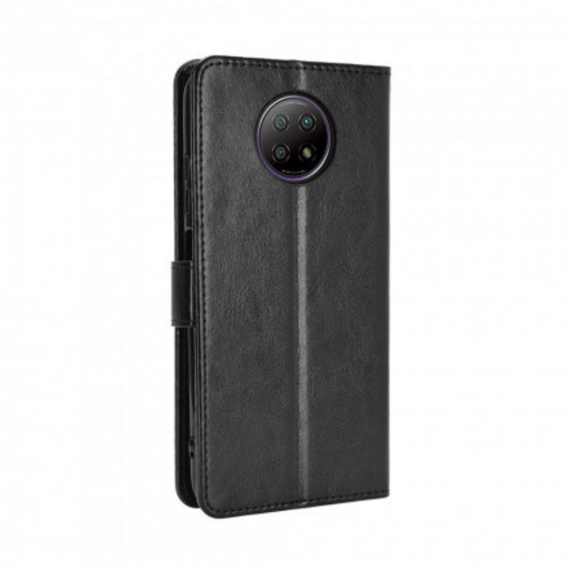Capa Em Pele Para Xiaomi Redmi Note 9T Couro Falso Chamativo