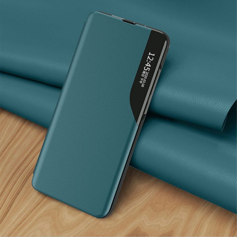 Capa De Celular Para Xiaomi Redmi 9A Efeito Couro