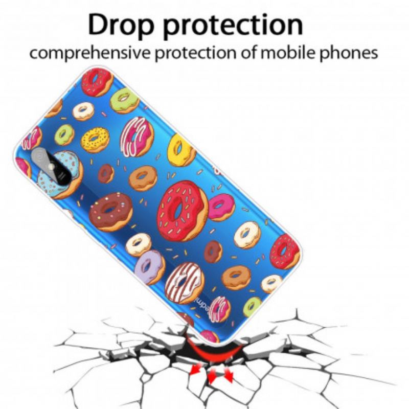 Capa Para Xiaomi Redmi 9A Amo Rosquinhas