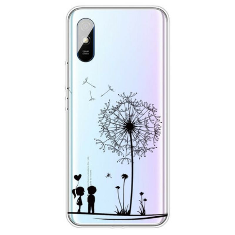 Capa Para Xiaomi Redmi 9A Amor De Dente-de-leão