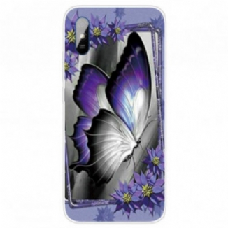 Capa Para Xiaomi Redmi 9A Borboleta Real