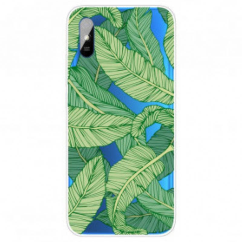 Capa Para Xiaomi Redmi 9A Folhagem