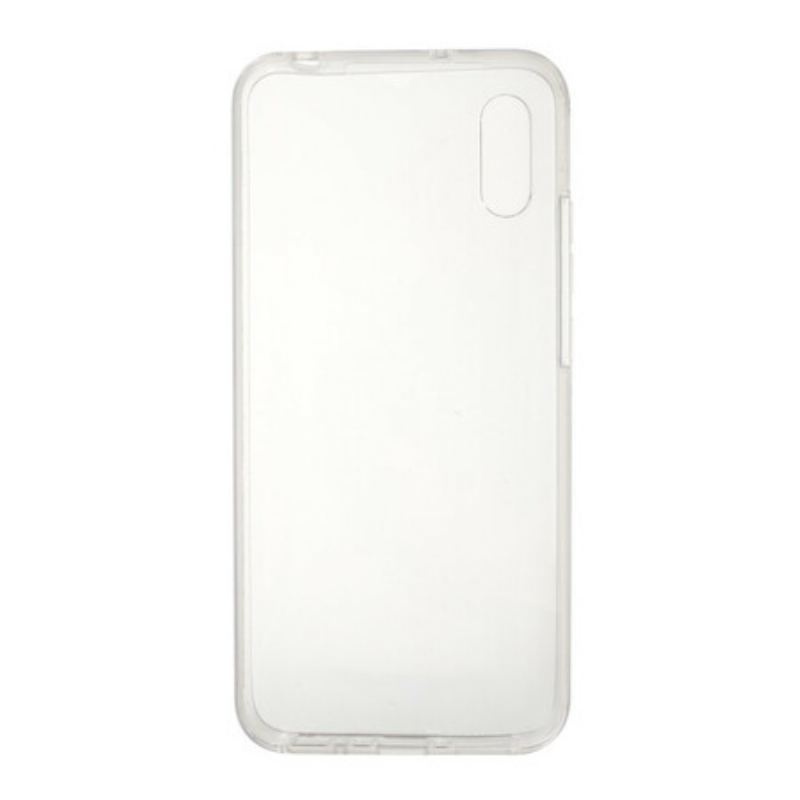 Capa Para Xiaomi Redmi 9A Frente E Verso Transparente