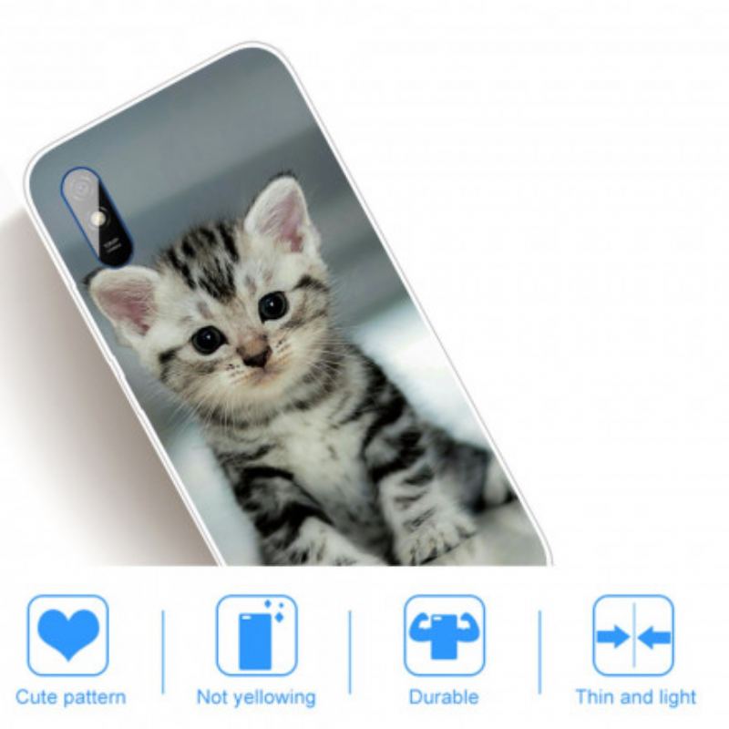 Capa Para Xiaomi Redmi 9A Gatinho Gatinho