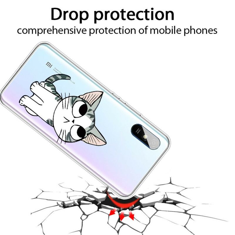 Capa Para Xiaomi Redmi 9A Olha Os Gatos
