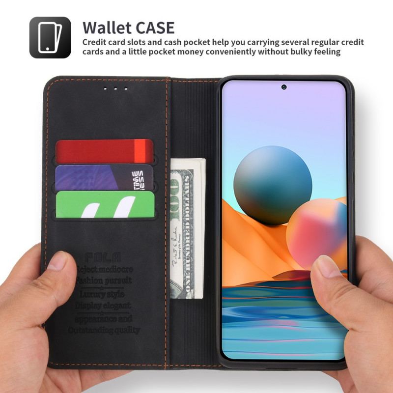 Capa De Celular Para Xiaomi Redmi Note 10 Pro Flip Pola Retrô