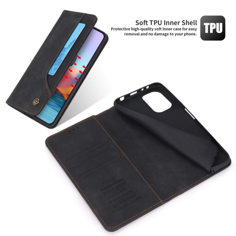 Capa De Celular Para Xiaomi Redmi Note 10 Pro Flip Pola Retrô