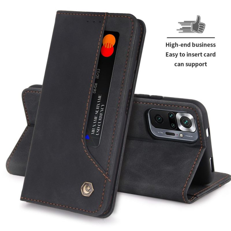 Capa De Celular Para Xiaomi Redmi Note 10 Pro Flip Pola Retrô