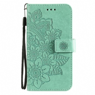 Capa De Couro Para Xiaomi Redmi Note 10 Pro Mandala