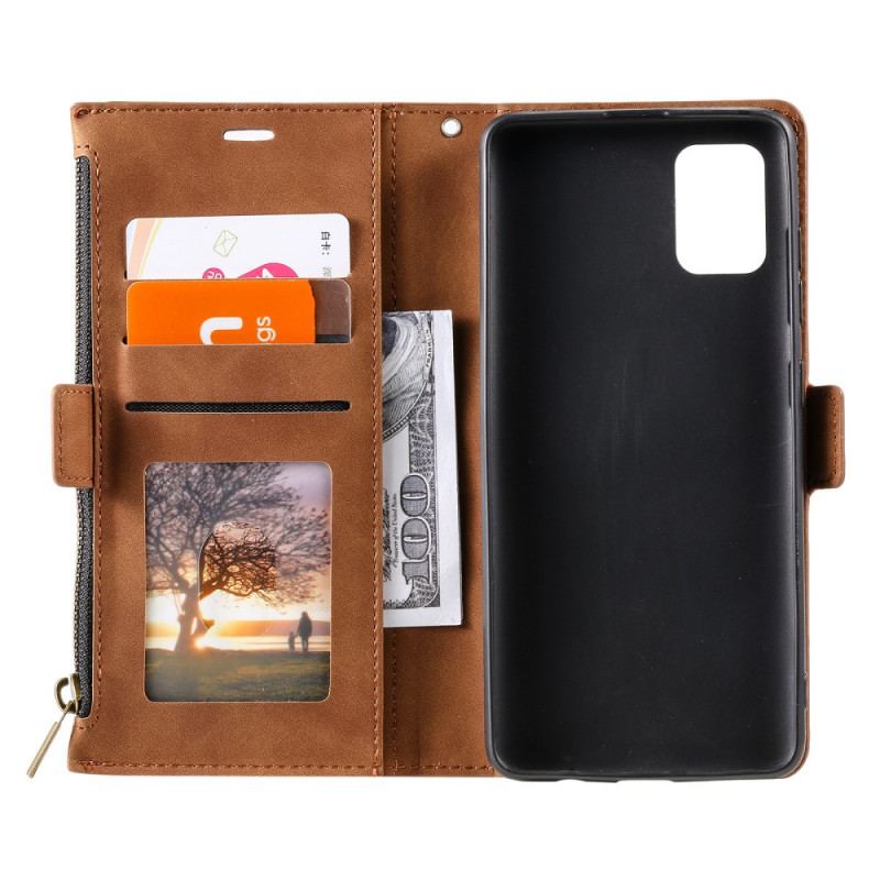 Capa Flip Para Xiaomi Redmi Note 10 Pro Porta-moedas E Porta-cartões
