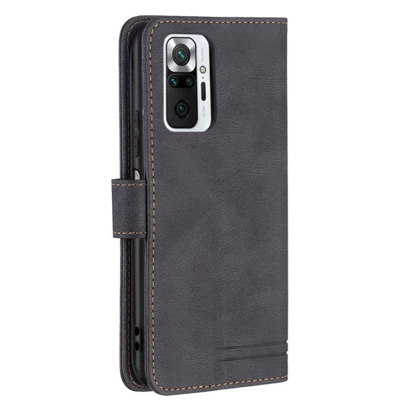 Capa Folio Para Xiaomi Redmi Note 10 Pro Rfid Binfen Cor