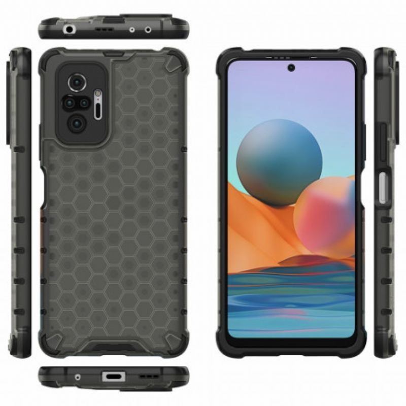 Capa Para Xiaomi Redmi Note 10 Pro Estilo Favo De Mel
