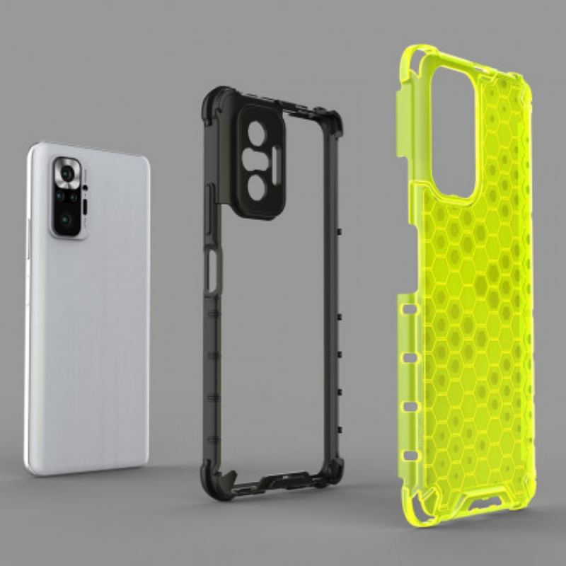 Capa Para Xiaomi Redmi Note 10 Pro Estilo Favo De Mel