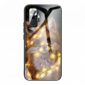 Capa Para Xiaomi Redmi Note 10 Pro Fox Vidro Temperado