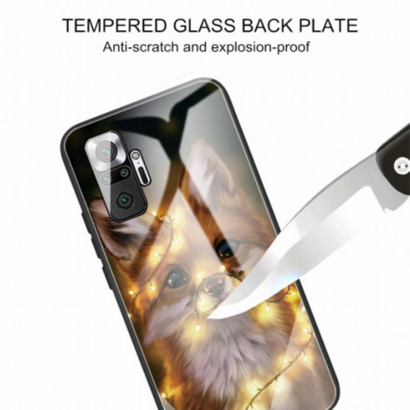 Capa Para Xiaomi Redmi Note 10 Pro Fox Vidro Temperado