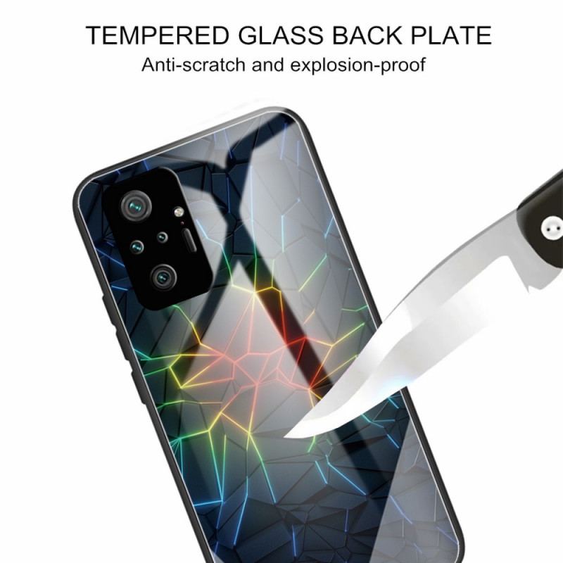 Capa Para Xiaomi Redmi Note 10 Pro Geometria Vidro Temperado