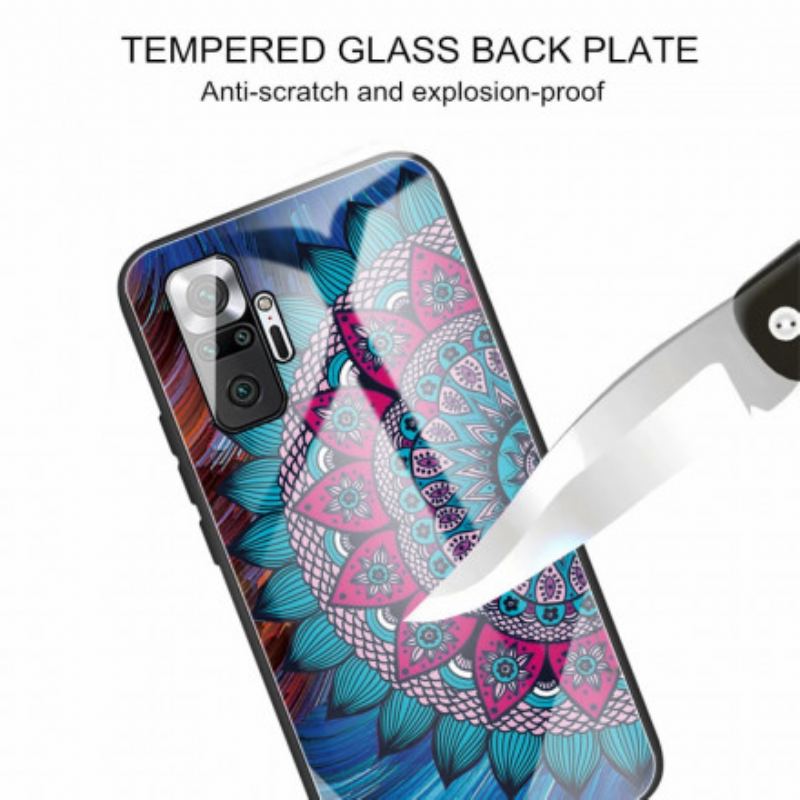Capa Para Xiaomi Redmi Note 10 Pro Mandala Vidro Temperado