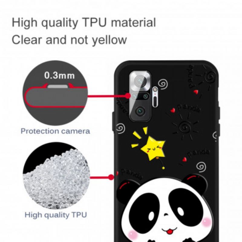 Capa Para Xiaomi Redmi Note 10 Pro Panda Estrela