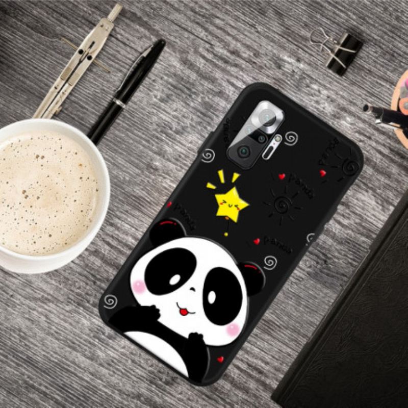 Capa Para Xiaomi Redmi Note 10 Pro Panda Estrela
