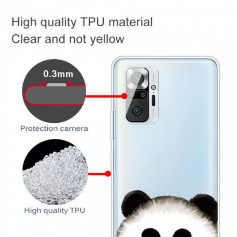 Capa Para Xiaomi Redmi Note 10 Pro Panda Sem Costura