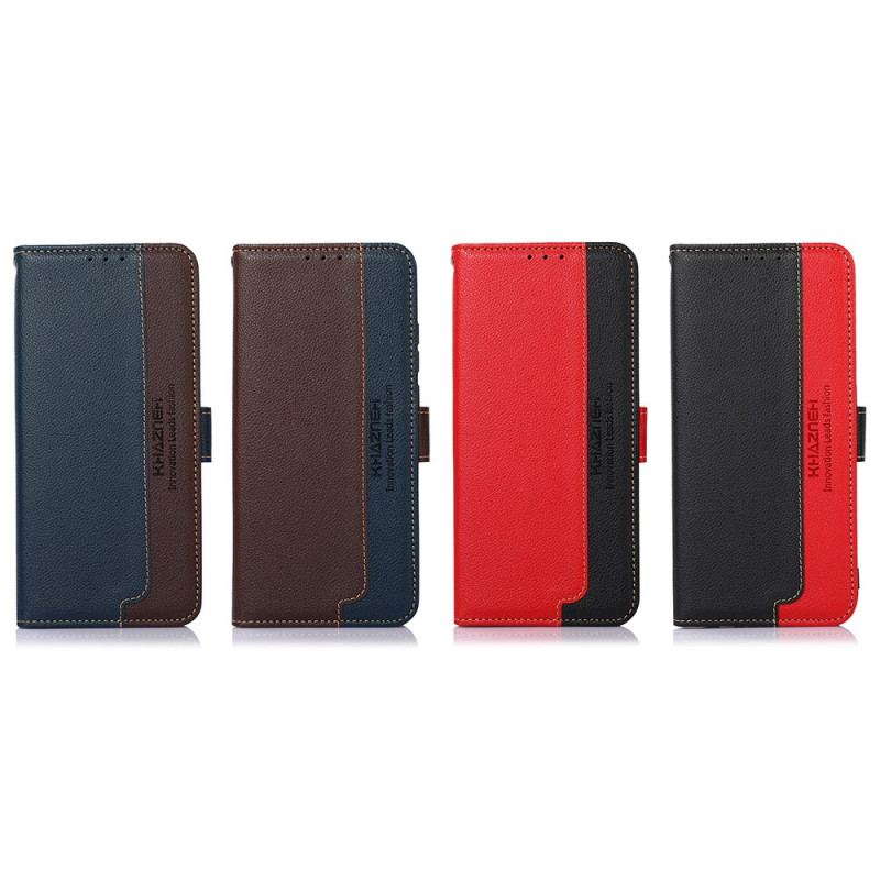 Capa Flip Para Xiaomi Mi 11 Pro Estilo Lichia Rfid Khazneh