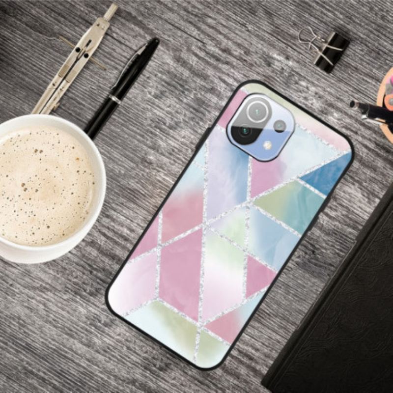 Capa Para Xiaomi Mi 11 Pro Glitter Mármore