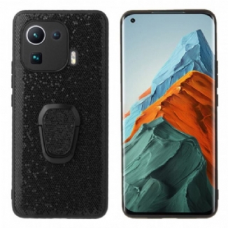 Capa Para Xiaomi Mi 11 Pro Suporte De Anel Glitter
