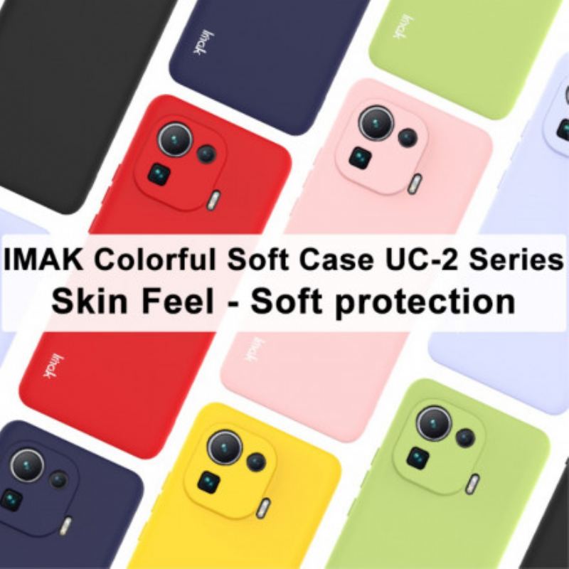 Capa Para Xiaomi Mi 11 Pro Tapete De Silicone Série Uc-2 Imak