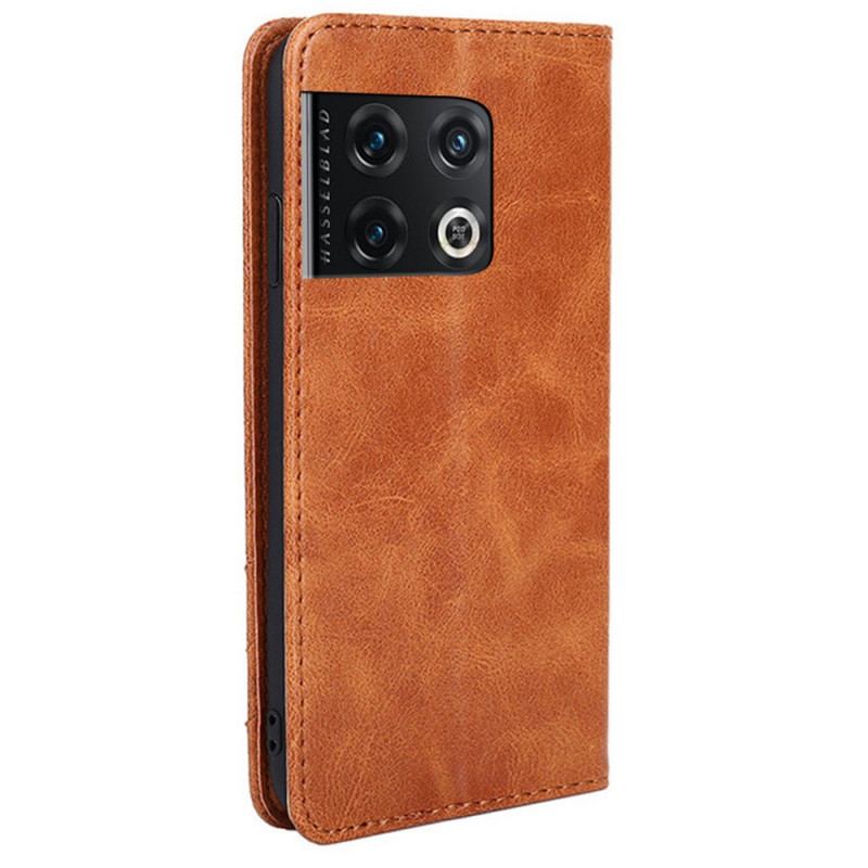 Capa De Celular Para OnePlus 10 Pro 5G Flip Rebites Decorativos