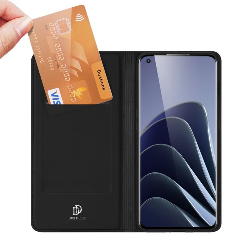 Capa De Celular Para OnePlus 10 Pro 5G Flip Skin Pro Series Dux Ducis