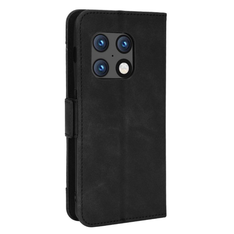 Capa Folio Para OnePlus 10 Pro 5G Multi-card Premier Class