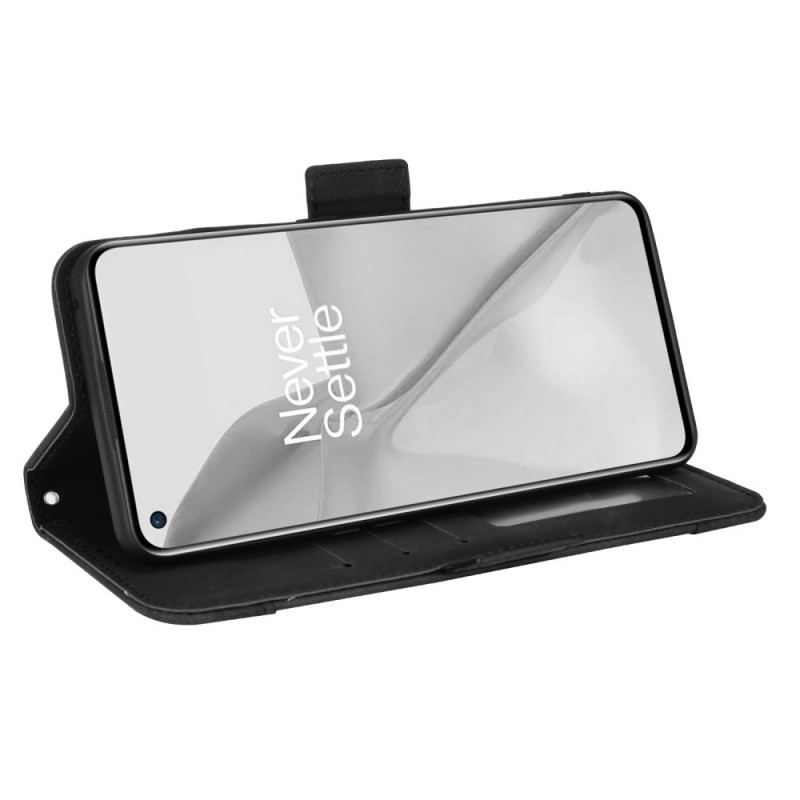 Capa Folio Para OnePlus 10 Pro 5G Multi-card Premier Class