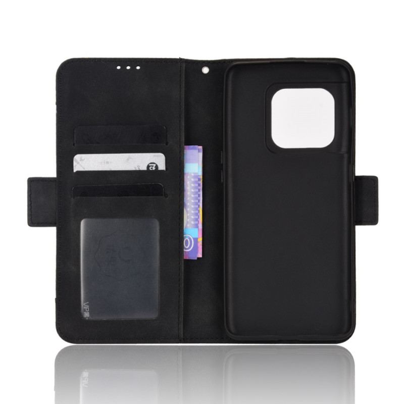 Capa Folio Para OnePlus 10 Pro 5G Multi-card Premier Class