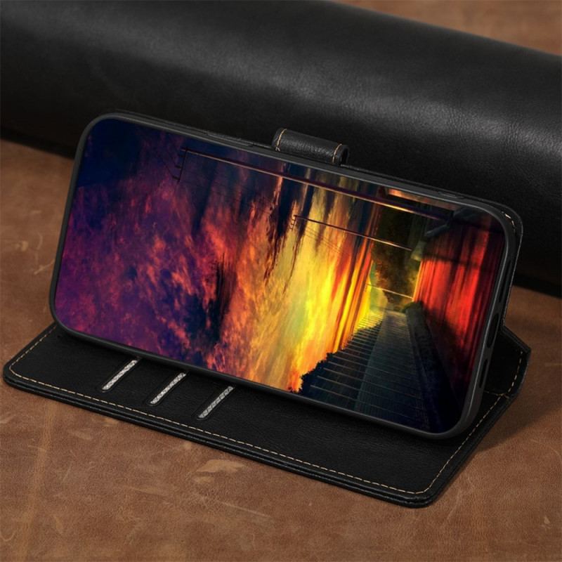 Capa Folio Para OnePlus 10 Pro 5G Rfid Clássico