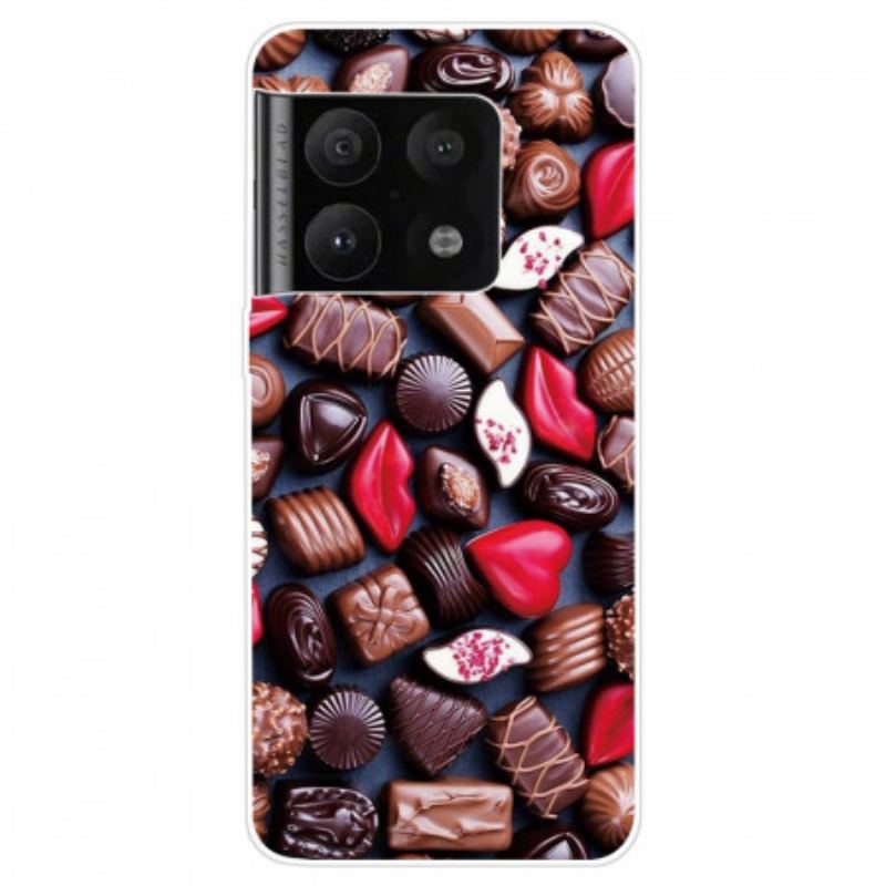 Capa Para OnePlus 10 Pro 5G Chocolate Flexível