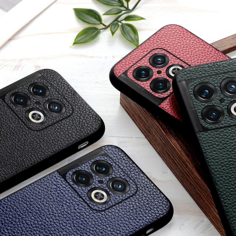 Capa Para OnePlus 10 Pro 5G Couro Genuíno Híbrido