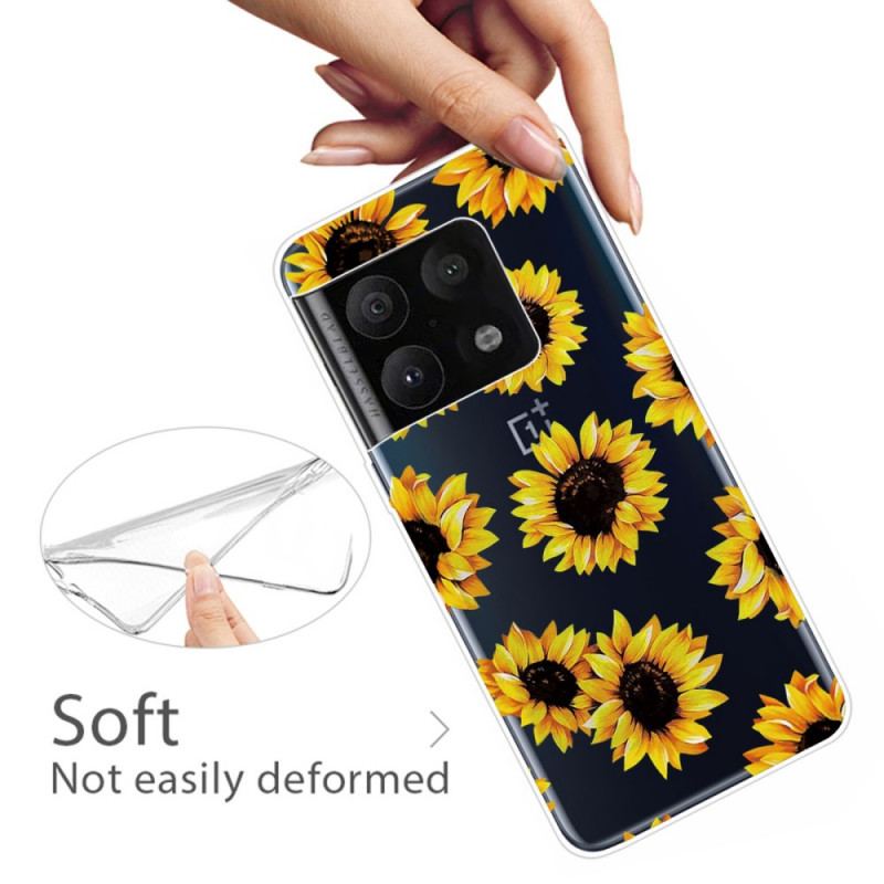 Capa Para OnePlus 10 Pro 5G Girassóis