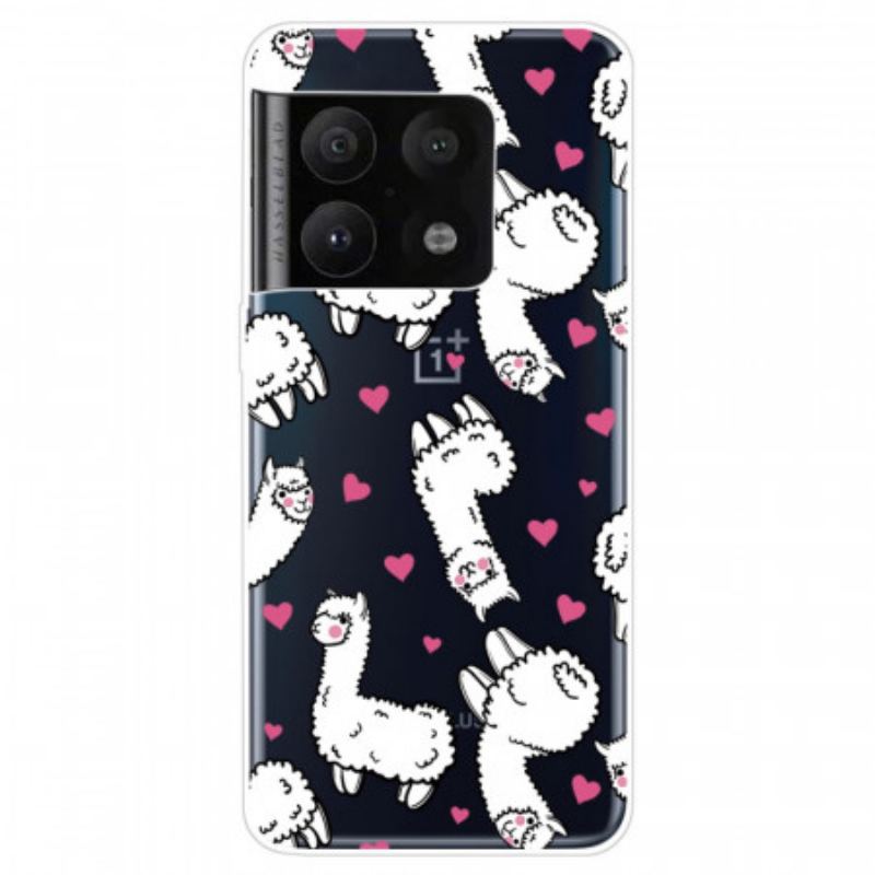 Capa Para OnePlus 10 Pro 5G Top Lhamas
