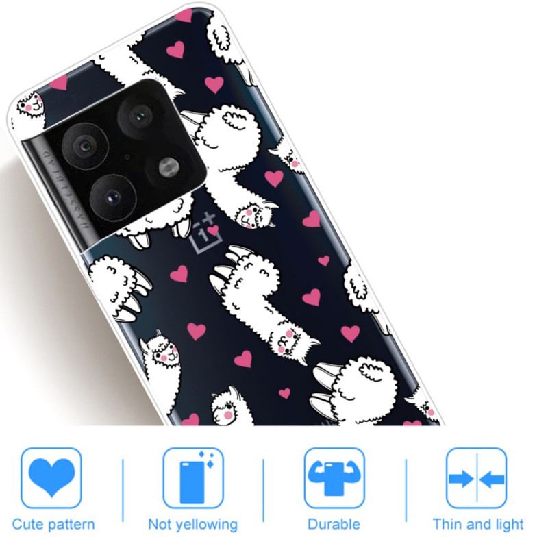 Capa Para OnePlus 10 Pro 5G Top Lhamas